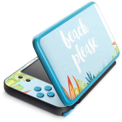 Beach Please Nintendo 2DS XL (2017) Skin